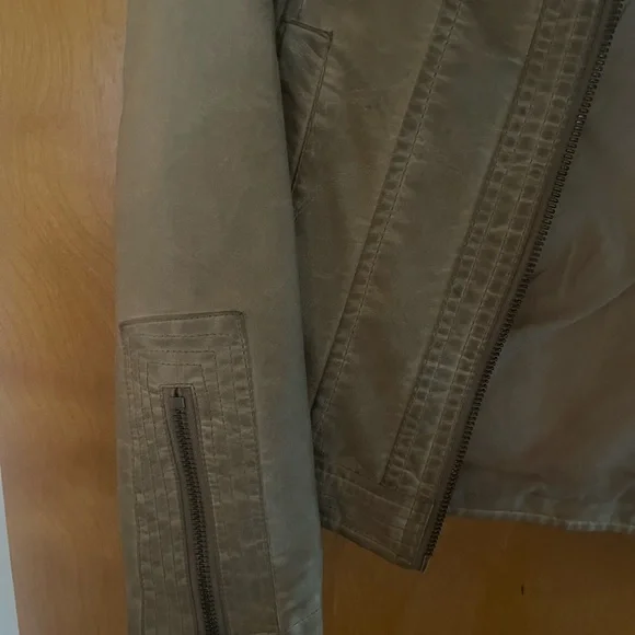 Leather Jacket color Tan - Picture 4 of 4